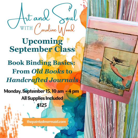 Book Binding Basics: Form Old Books to Handcrafted Journals, September 15