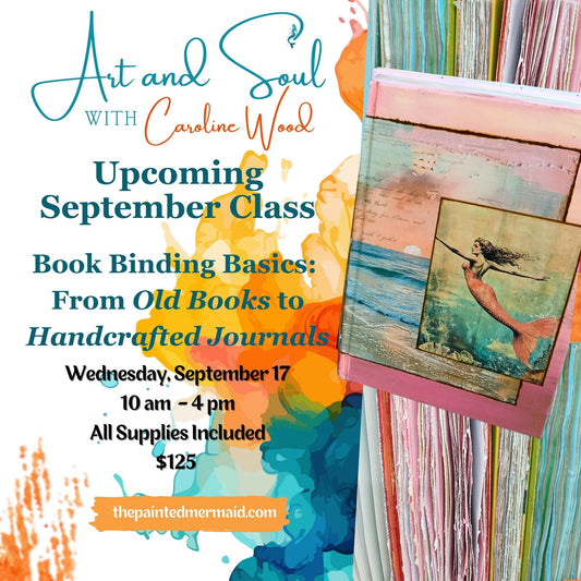 Book Binding Basics: Form Old Books to Handcrafted Journals, September 17