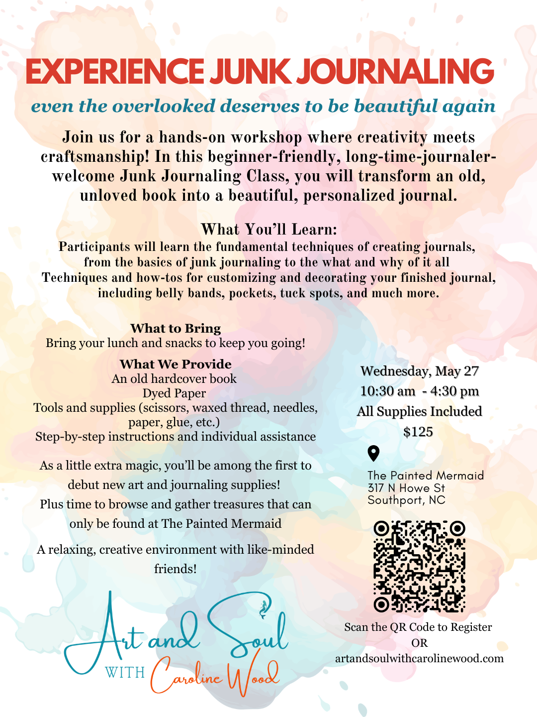 Experience Junk Journaling Class