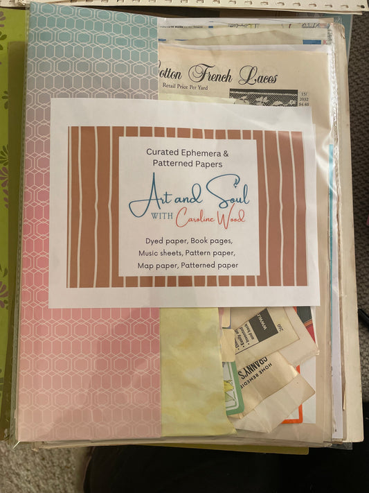 Paper, Ephemera and Collage Fodder Bundle